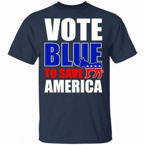 Vote Blue To Save America Democrat Donkey 1
