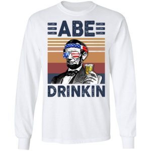 Independence Day American - Abe Drinkin US Drinking 4th Of July Vintage 3