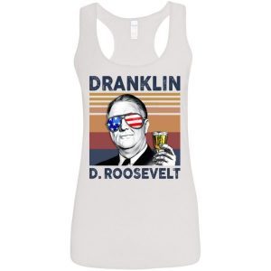 Dranklin Franklin D.Roosevelt US Drinking 4th Of July Vintage 4