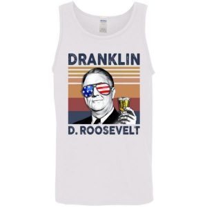 Dranklin Franklin D.Roosevelt US Drinking 4th Of July Vintage 5