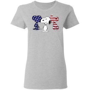 4th Of July Snoopy America Flag Shirt 1