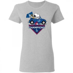 Snoopy And Woodstock Los Angeles Dodgers 2020 World Series Champions 1