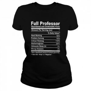Full Professor Nutritional And Undeniable Facts 1