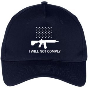 Gun I Will Not Comply Hat Cap 2