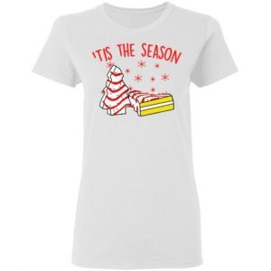 Tis The Season Little Debbie Christmas Cakes sweatshirt 4