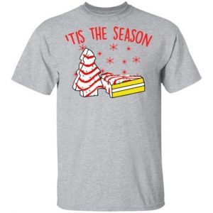 Tis The Season Little Debbie Christmas Cakes sweatshirt 5