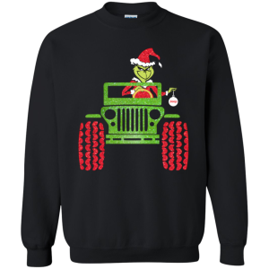 The Grinch Driving Jeep Christmas 3