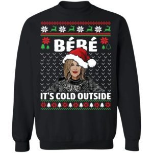 Bebe It's Cold Outside Ugly Christmas Sweatshirt 1