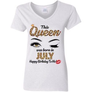 This Queen Was Born In July Shirt 4