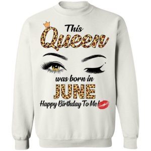 This Queen Was Born In June Shirt 2