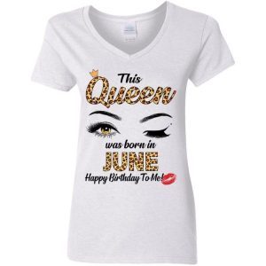 This Queen Was Born In June Shirt 4
