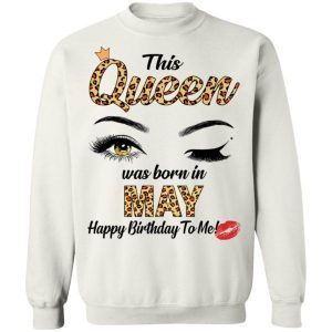 This Queen Was Born In May Shirt 2