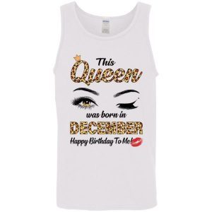 This Queen Was Born In December Shirt 3