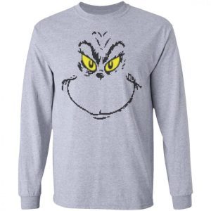 Dr. Seuss Men’s Grinch Face Ugly Christmas Sweater 3