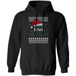 Resting Grinch Face Ugly Christmas Sweater 4