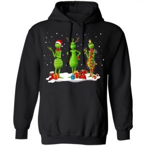 Three Grinch Noel Merry Christmas Sweatshirt 4
