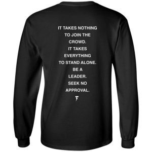 Nick Diaz Team Diaz It Takes Nothing To Join The Crowd Shirt 2