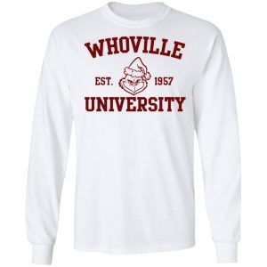 Grinch – Whoville University Est 1957 Sweatshirt 3