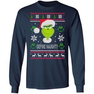 Grinch - Define Naughty Chritmas Sweater 2