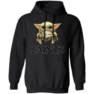 Baby Yoda Hug New Orleans Saints Star War 3
