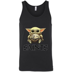 Baby Yoda Hug New Orleans Saints Star War 5