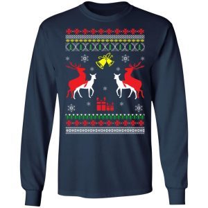 Reindeer Humping Fuck Funny Ugly Christmas Sweater 3