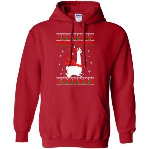 Merry LLamas Christmas Sweater 2