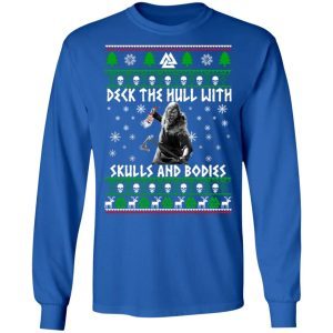 Viking Deck the hull with skulls and bodies Christmas 2