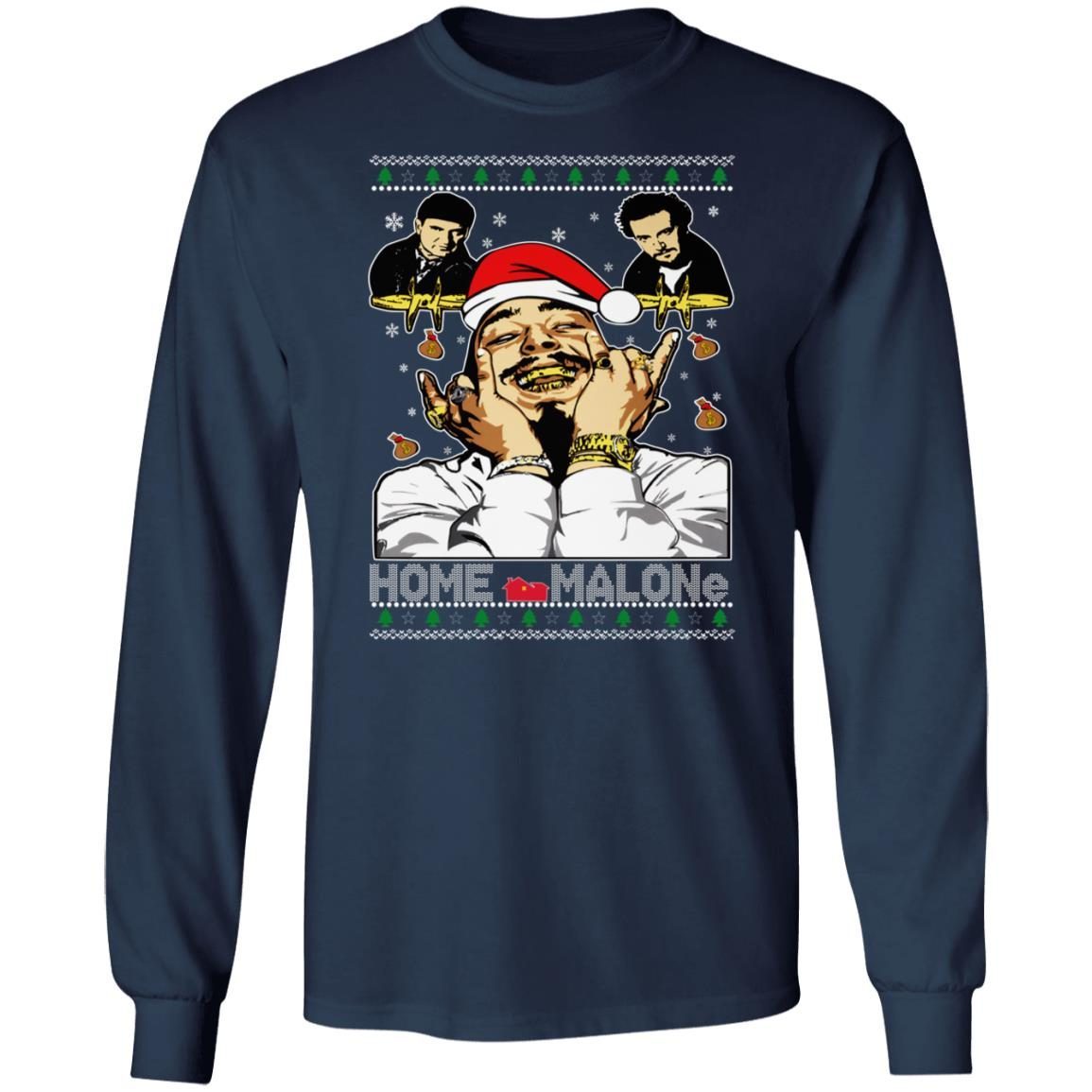 Home Malone Christmas Shirt 3