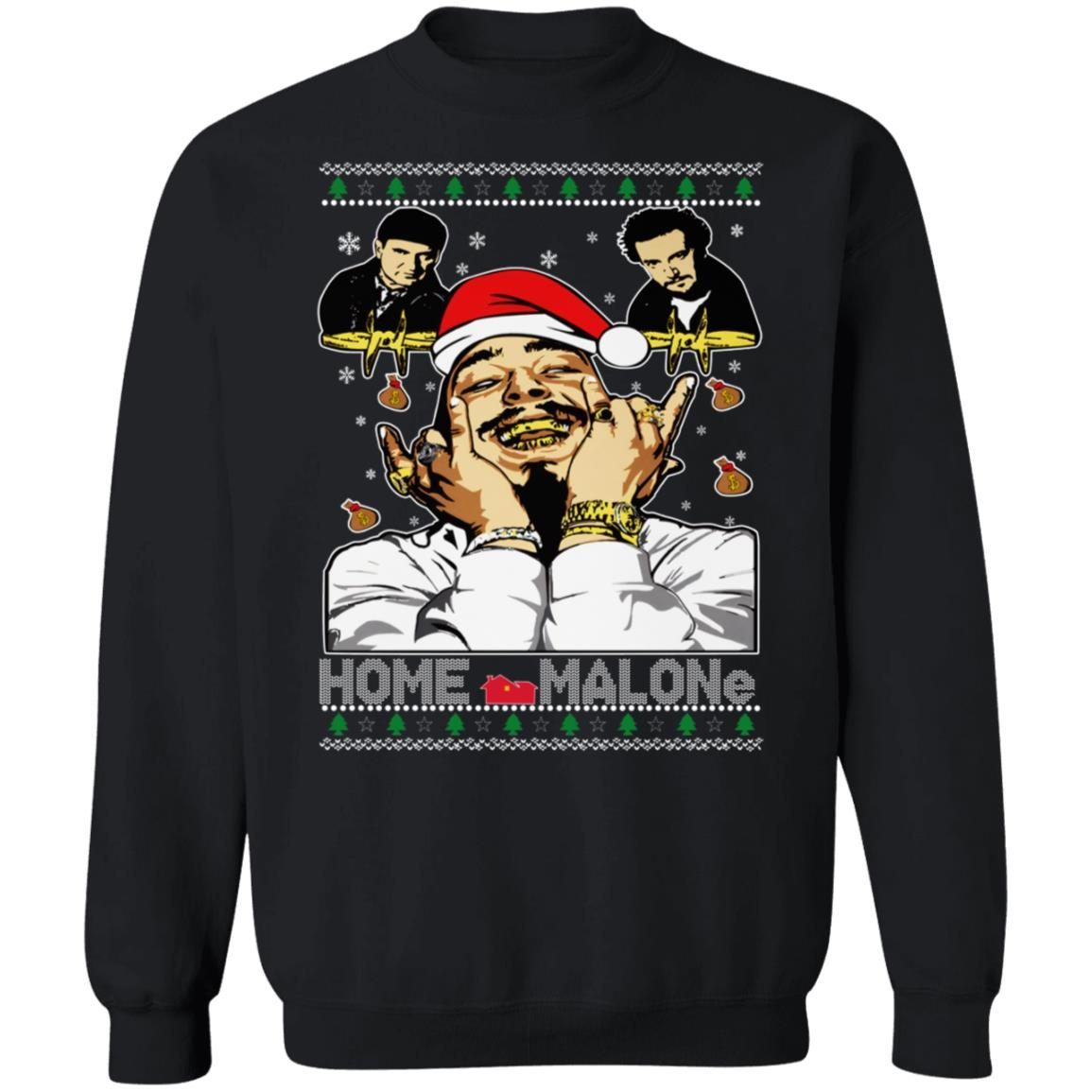 Home Malone Christmas Shirt 5