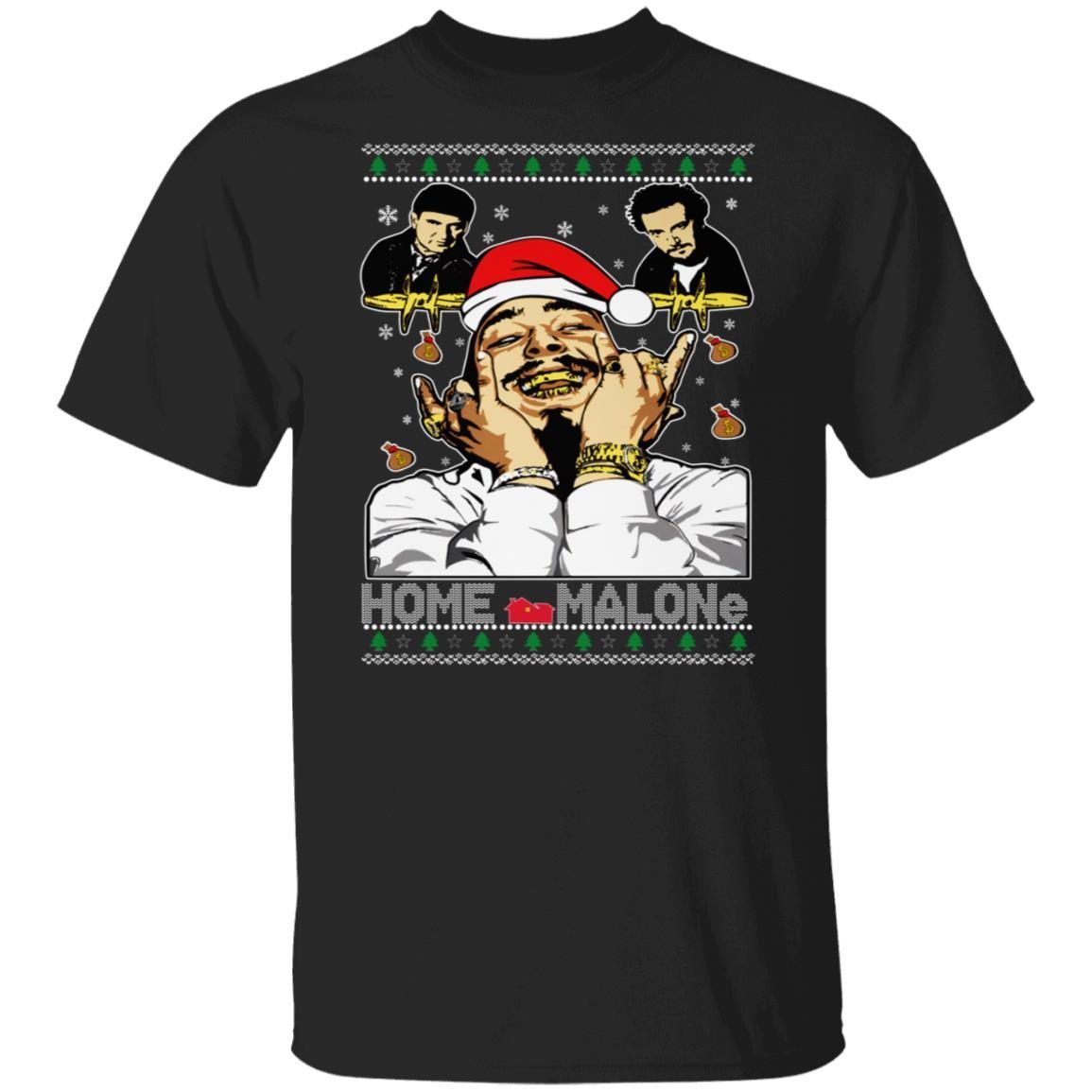 Home Malone Christmas Shirt 1