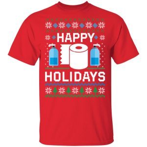 Toilet Paper Hand Sanitizer Happy Holidays Christmas 4