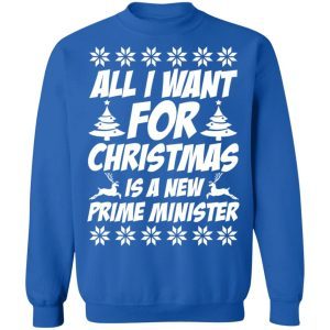 All I want for Christmas is a new prime minister sweater 4