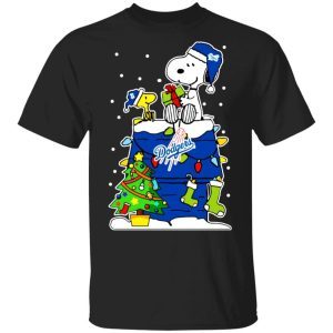 Los Angeles Dodgers Snoopy Christmas 4