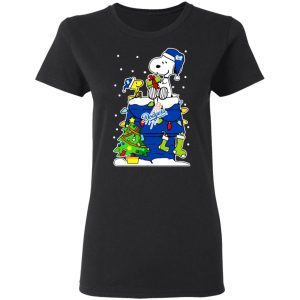 Los Angeles Dodgers Snoopy Christmas 1