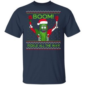 Rick and Morty Boom Pickle All The Way Christmas sweater 4