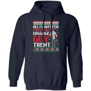 All i want for Christmas luggage guy trend sweater 2