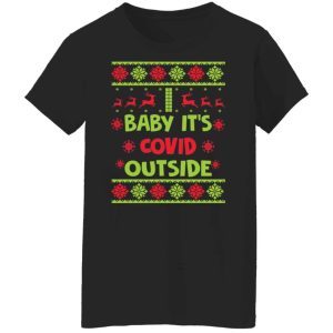 Baby it’s covid outside Christmas sweater 4