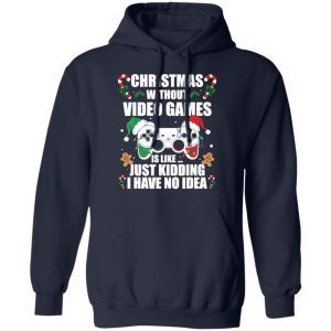 Christmas without video game sweater 2