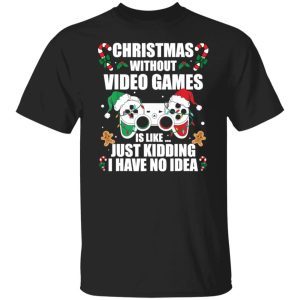 Christmas without video game sweater 3