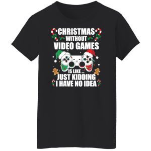 Christmas without video game sweater 4