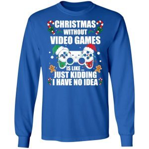 Christmas without video game sweater 1