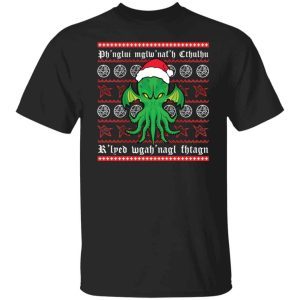 Cthulhu Christmas sweater 3