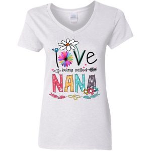 I Love Being Called Nana Daisy Flower 1