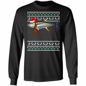 Xmas Santa Hat Yellowfin Tuna Santa Christmas 4