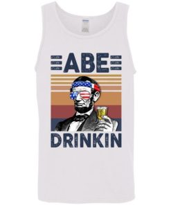 Independence Day American Abe Drinkin Us Drinking 4th Of July Vintage Shirt 2.jpg