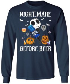 Jack Skellington Nightmare Before Bug Light Beer Halloween Shirt 2.jpg