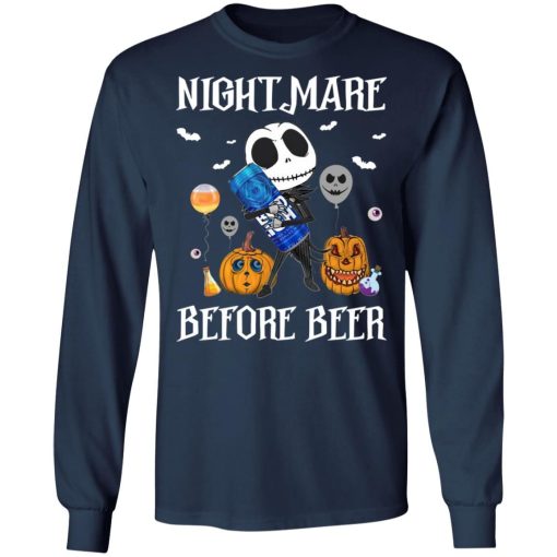 Jack Skellington Nightmare Before Bug Light Beer Halloween Shirt 2.jpg