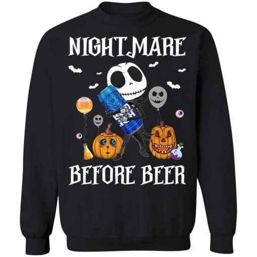 Jack Skellington Nightmare Before Bug Light Beer Halloween Shirt 4.jpg