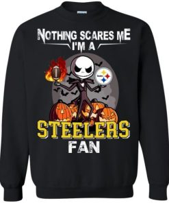 Jack Skellington Nothing Scares Me Im A Pittsburgh Steelers Fan Shirt 3.jpg